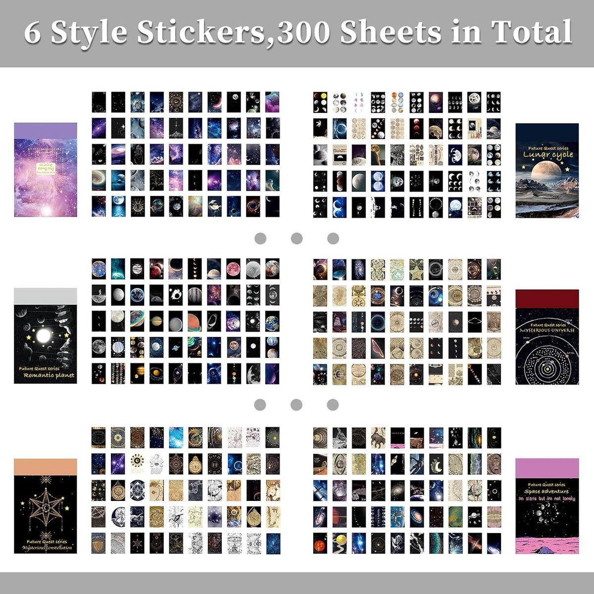 600 Pieces Washi Sticker Set, 12 Set Scrapbooking Diary Planner Album Diary Notebook, Scrapbooking Sticker Journaling Supplies for DIY Arts and Crafts Card Making Laptop Decoration