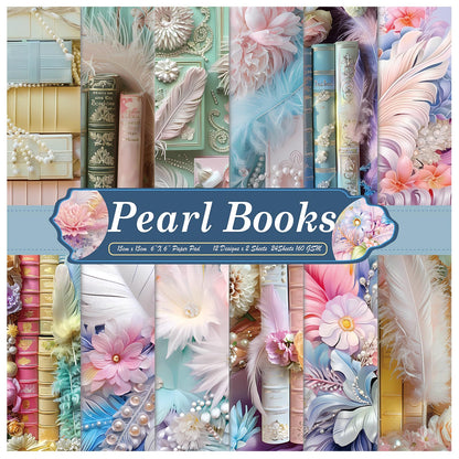 Scrapbook Paper,24 Sheets 6"x 6" Single-Sided Pattern Decorative Cardstock