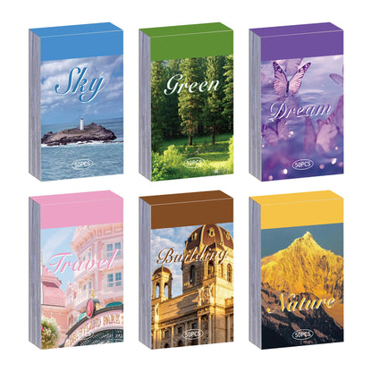 12 Sets 600 Sheets Washi Stickers for Journaling, Daily Quote Flower Nature Travel Stickers Vintage Aesthetic Scrapbook Sticker Set for Bullet Journal Art Diary Card Craft Gifts Planner Notebook