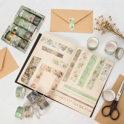 24 Rolls Washi Tape Set,Decorative Tape (Secret Garden Series)