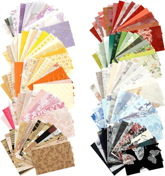 Floral Scrapbook Paper Set, 160 Sheets, 10 Color Themes Scrapbook Supplies